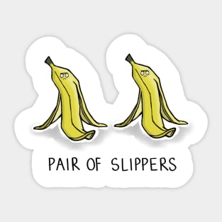 Pair of Slippers Sticker